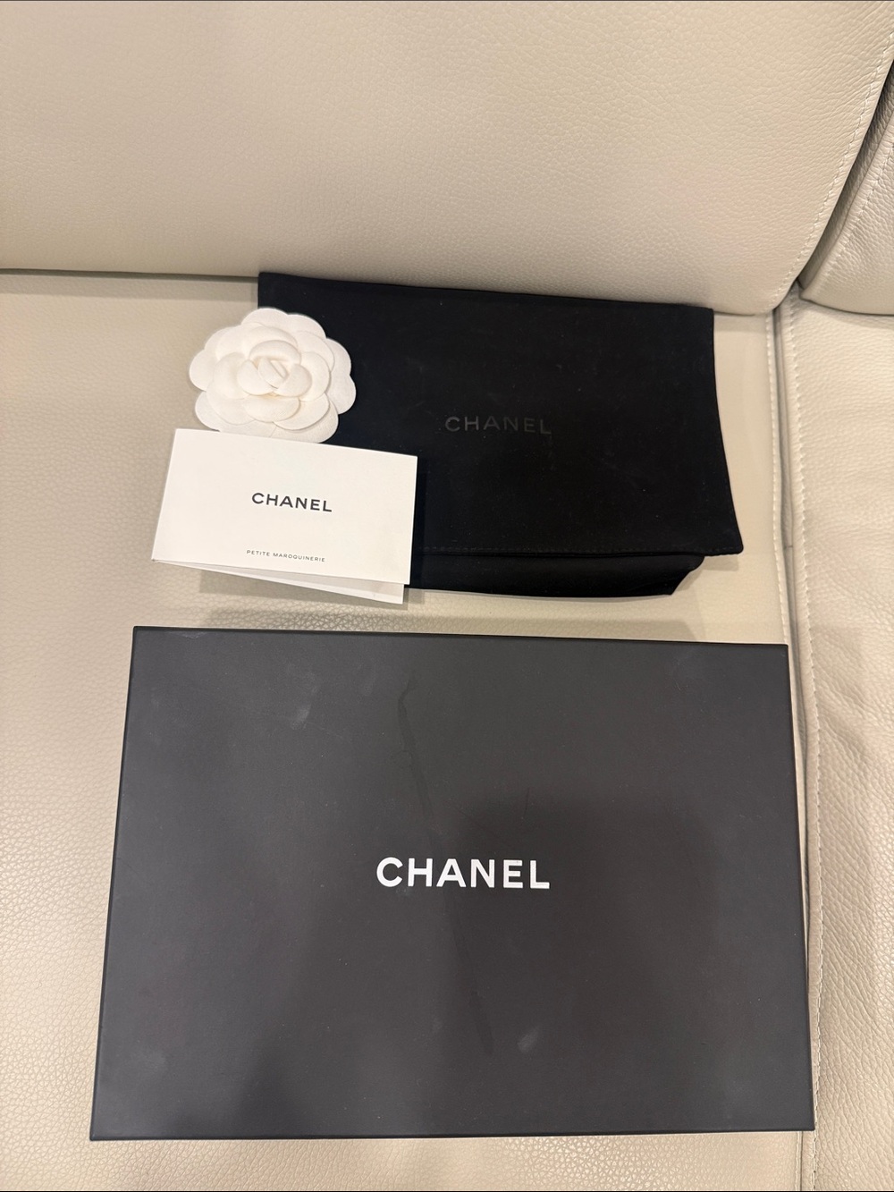 CHANEL Black Quilted Caviar WOC Wallet on Chain Gold Hardware - Picture 2 of 4